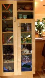Full-length cabinets