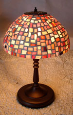 mosaic lamp